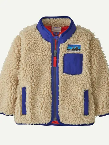Patagonia Baby Retro-X® Fleece Jacket- Dark Natural