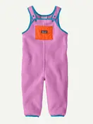 Patagonia 子供用オーバーオール ピンク patagonia-baby-synchilla-