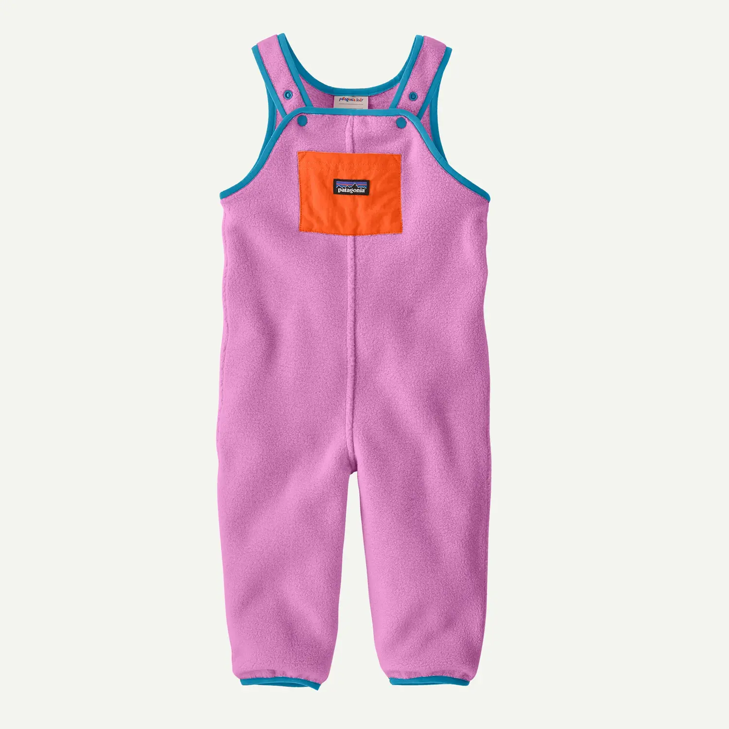 Patagonia Baby Synchilla® Fleece Overalls - Yellow Turtle