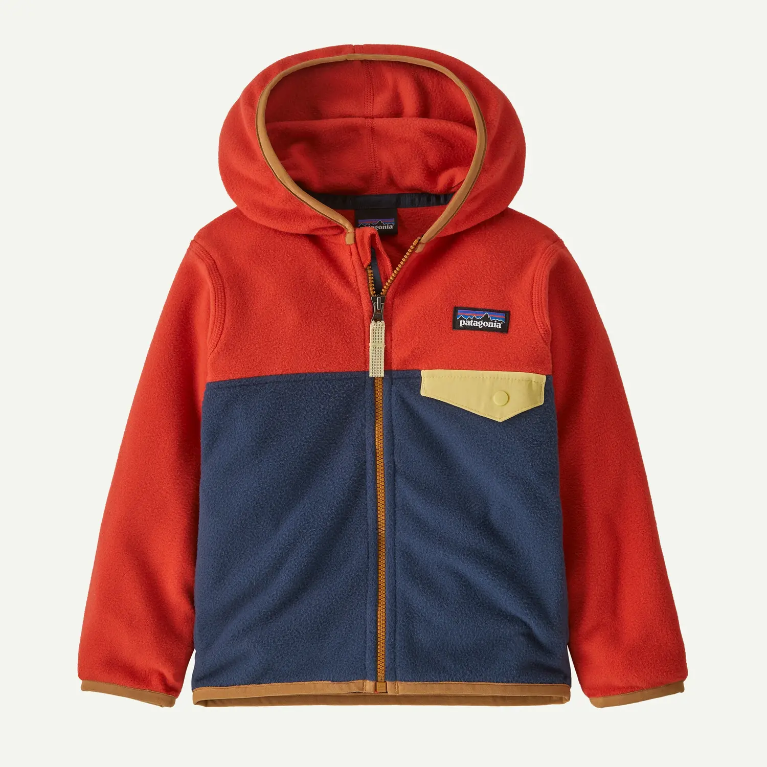 Patagonia Baby Micro D® Snap-T® Fleece Jacket - Yellow Turtle