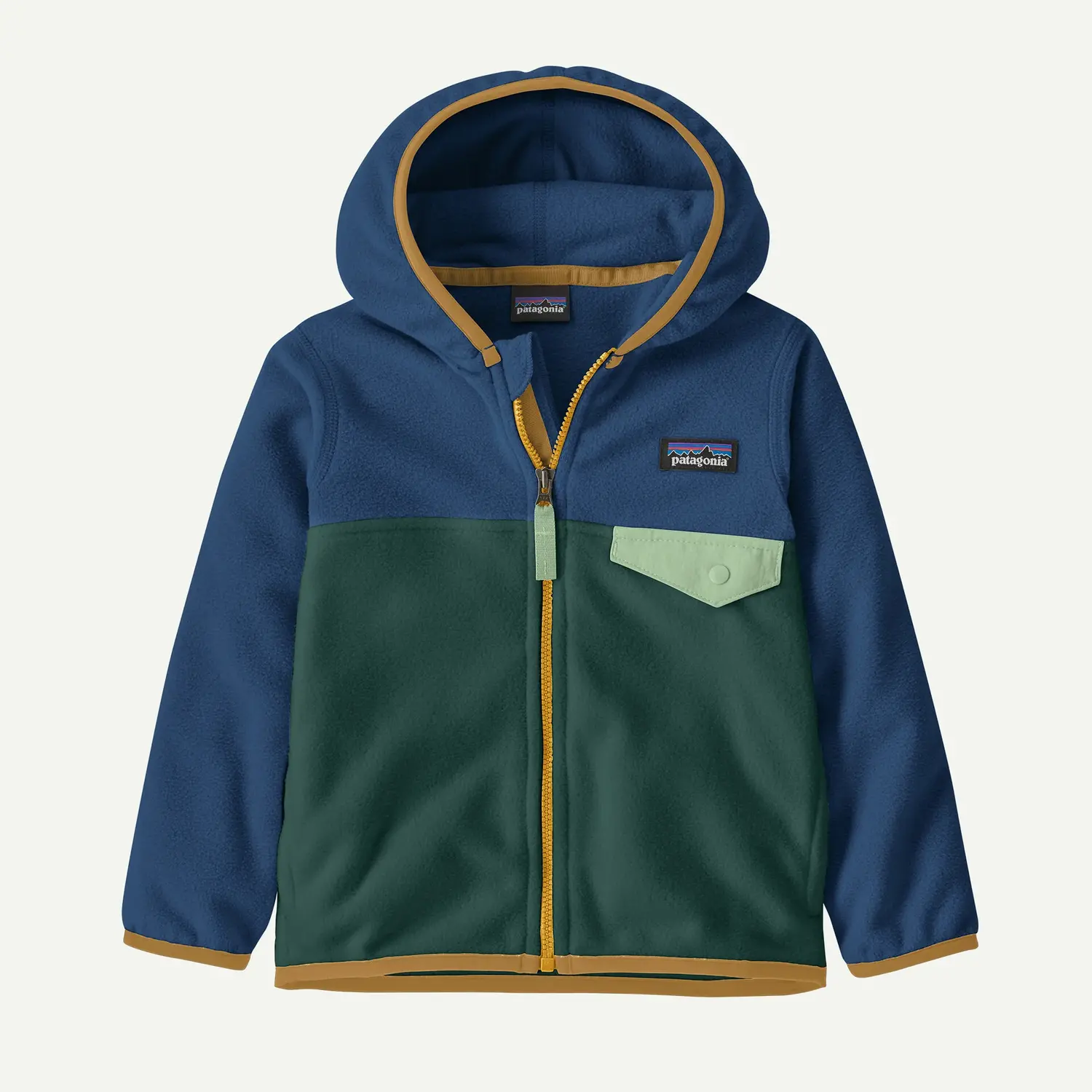Patagonia Baby Micro D® Snap-T® Fleece Jacket - Yellow Turtle