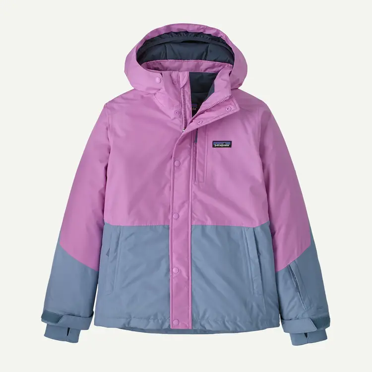 Patagonia Kids' Powder Town Jacket- Brisk Purple