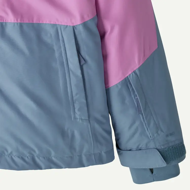 Patagonia Kids' Powder Town Jacket- Brisk Purple