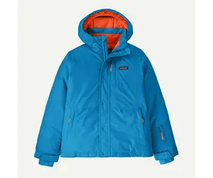 Patagonia Kids' Powder Town Jacket- Uplift Blue - Yellow Turtle