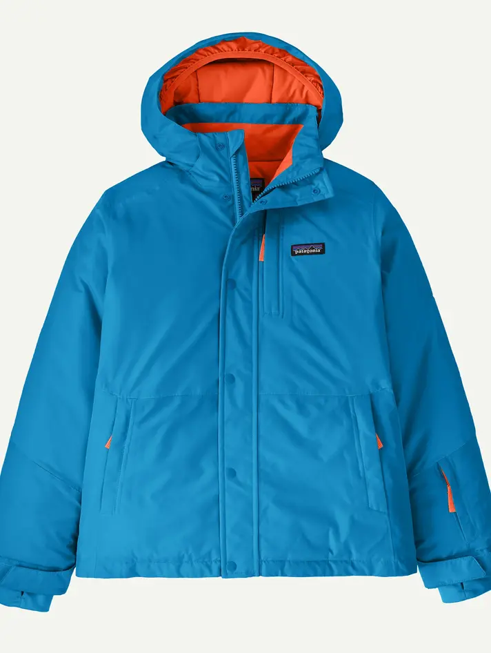 Patagonia キッズ　スキー　スノボ　150 Patagonia Kids' Powder Town Pants- Brisk Purple - Yellow Turtle