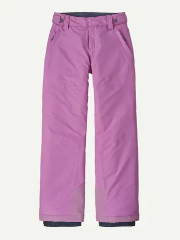 Patagonia Kids' Powder Town Pants- Brisk Purple