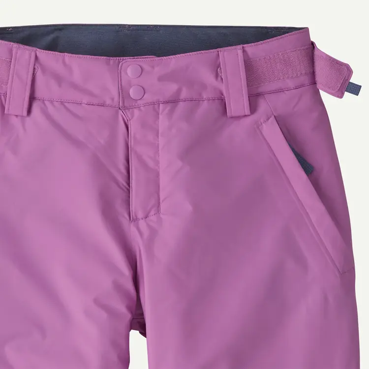 Patagonia Kids' Powder Town Pants- Brisk Purple