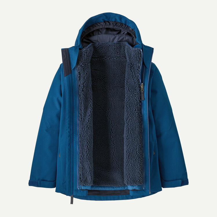Patagonia Kids' 4-in-1 Everyday Jacket- Clement Blue