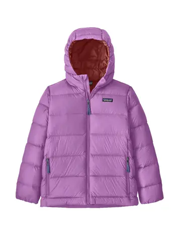 Patagonia Kids' Hi-Loft Down Sweater™ Hoody- Brisk Purple