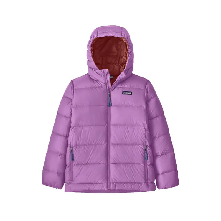 Patagonia Kids' Hi-Loft Down Sweater™ Hoody- Brisk Purple