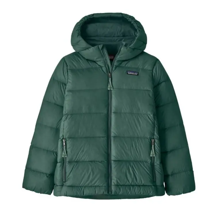 Patagonia Kids' Hi-Loft Down Sweater™ Hoody- Cascade Green