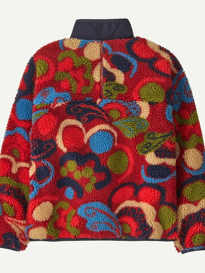Patagonia Kids' Cozy Fluff Pullover- Marlow Brown - Yellow Turtle