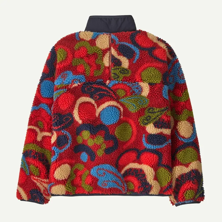 Patagonia Kids' Retro-X® Fleece Jacket- River River: Amanita Red