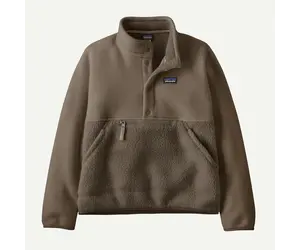 Patagonia Kids' Cozy Fluff Pullover- Marlow Brown - Yellow Turtle