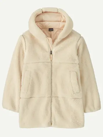 Patagonia Kids' Happy Mesa Fleece Parka- Natural