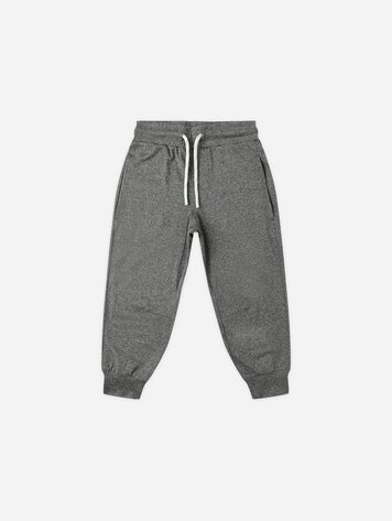 Rylee + Cru Century Tech Jogger || Heathered Black