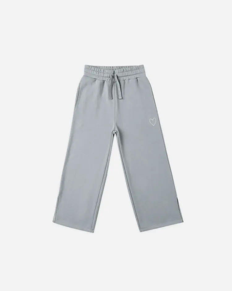 Rylee + Cru Hailey Sweatpant || Dusty Blue