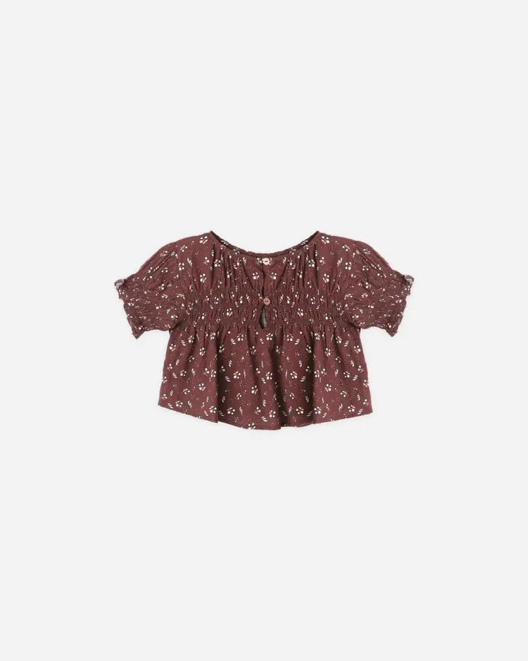 Rylee + Cru Colette Top || Harvest Berry