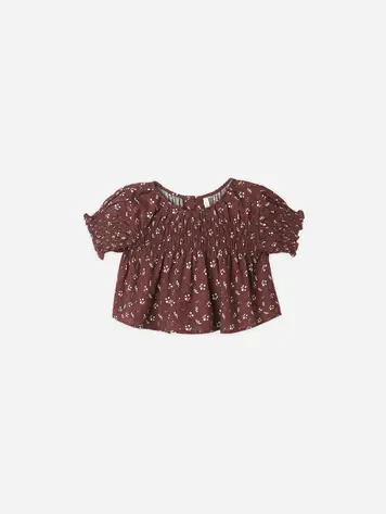 Rylee + Cru Colette Top || Harvest Berry