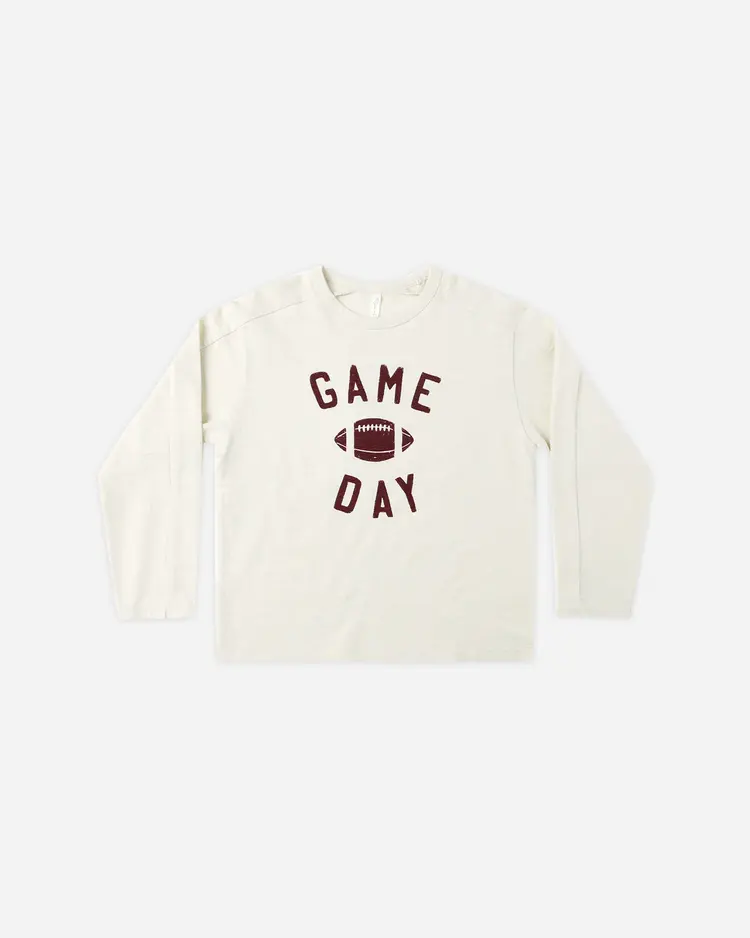 Rylee + Cru Long Sleeve Paneled Tee || Game Day
