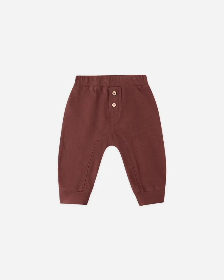Rylee + Cru Baby Cru Pant || Burgundy
