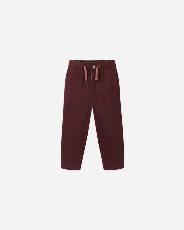 Rylee + Cru Rylee & Cru Kalen Pant || Burgundy
