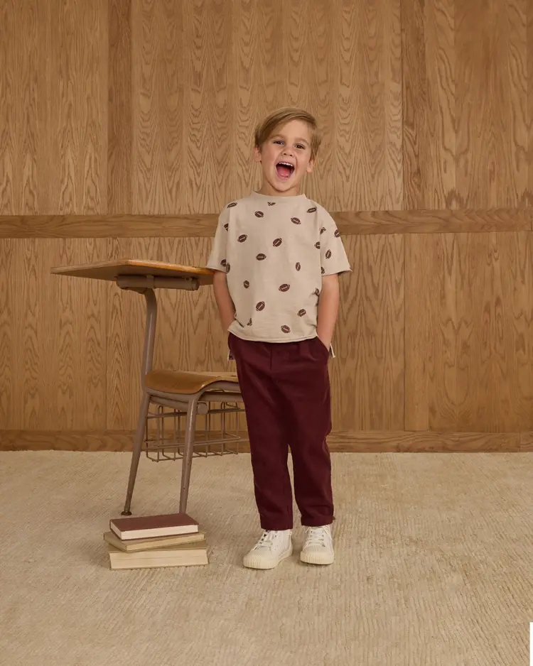 Rylee + Cru Rylee & Cru Kalen Pant || Burgundy