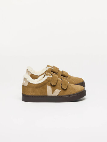 Veja Esplar Furred Suede Tent Almond Eagle