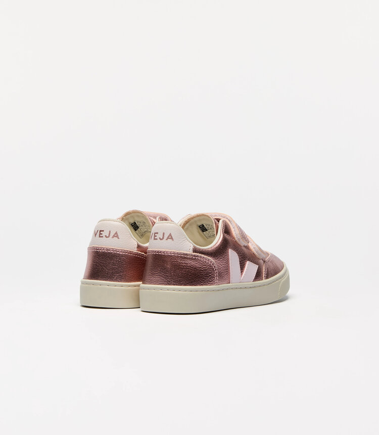 Veja  V-12 Leather Nacre Lassi