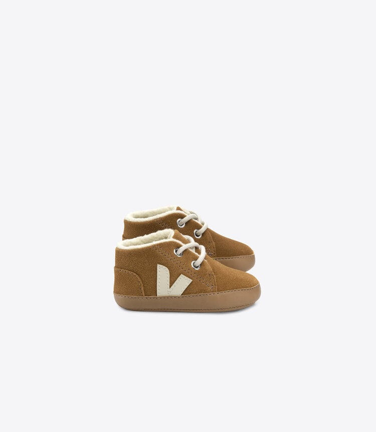 Veja Baby Winter Suede Camel Pierre