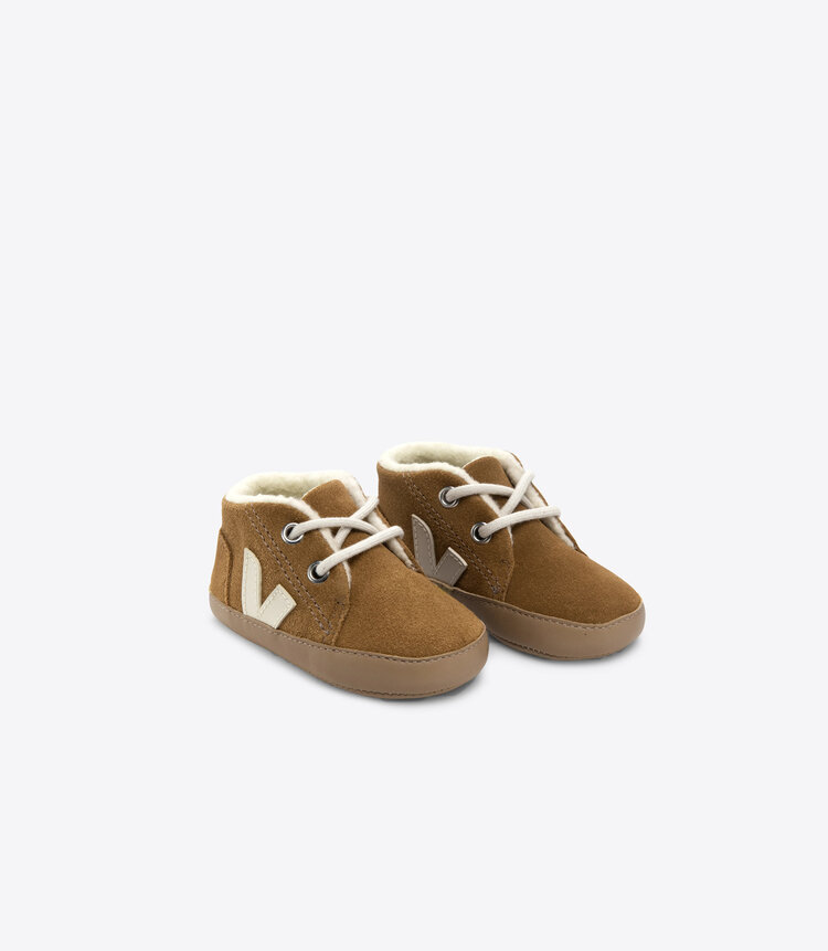 Veja Baby Winter Suede Camel Pierre