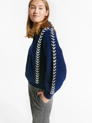 INDEE Tahiti Knit Sweater - Navy