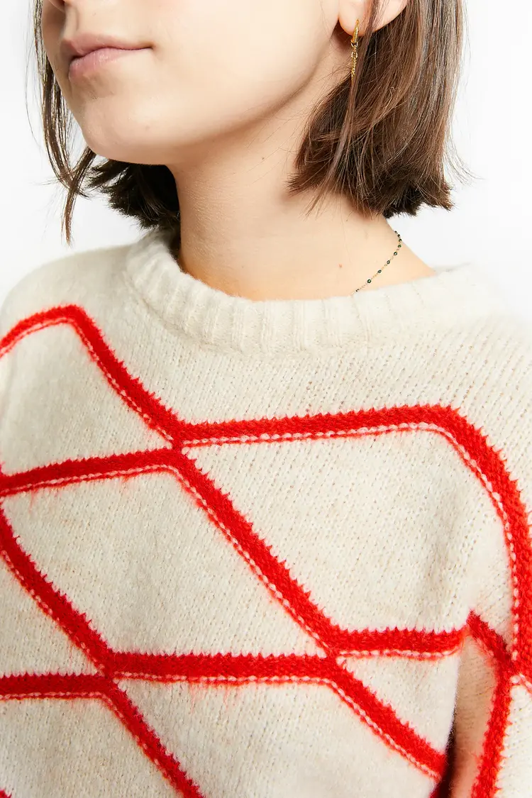 INDEE Triumph Knit Sweater - Off-White