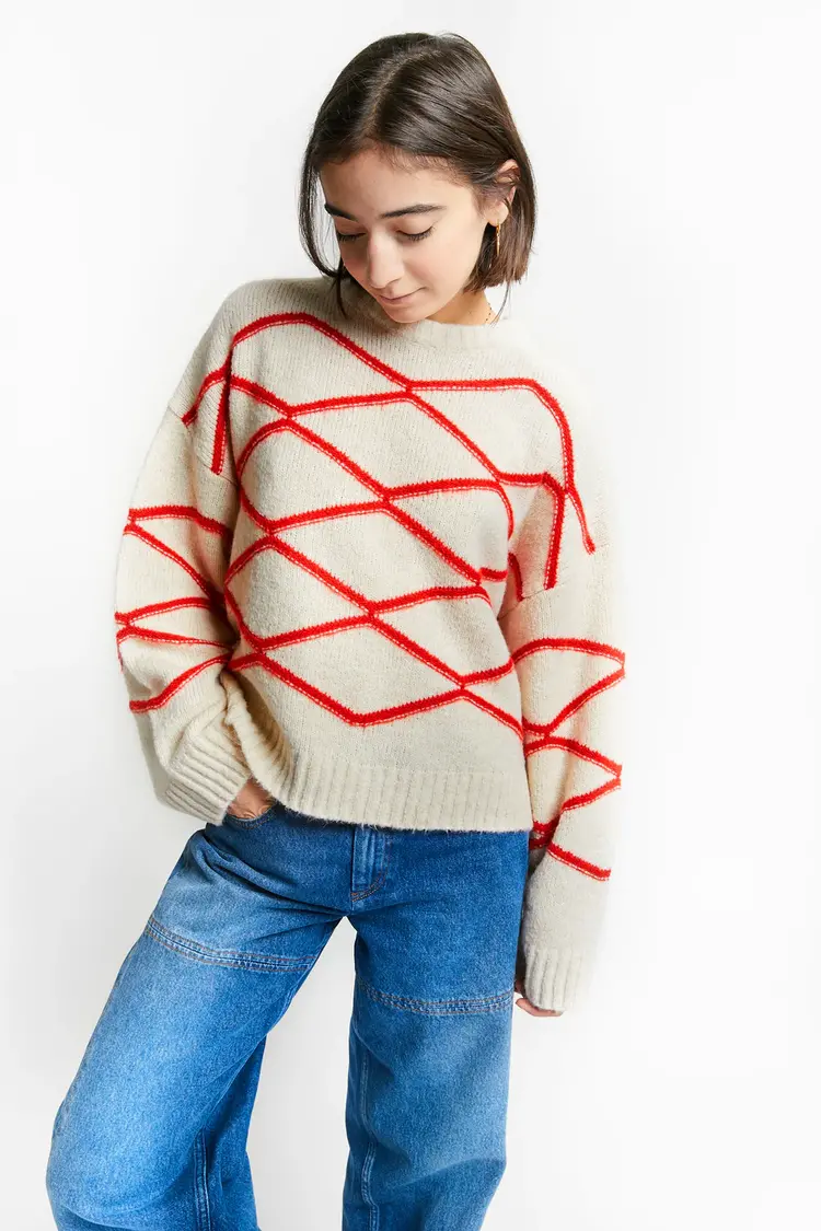 INDEE Triumph Knit Sweater - Off-White