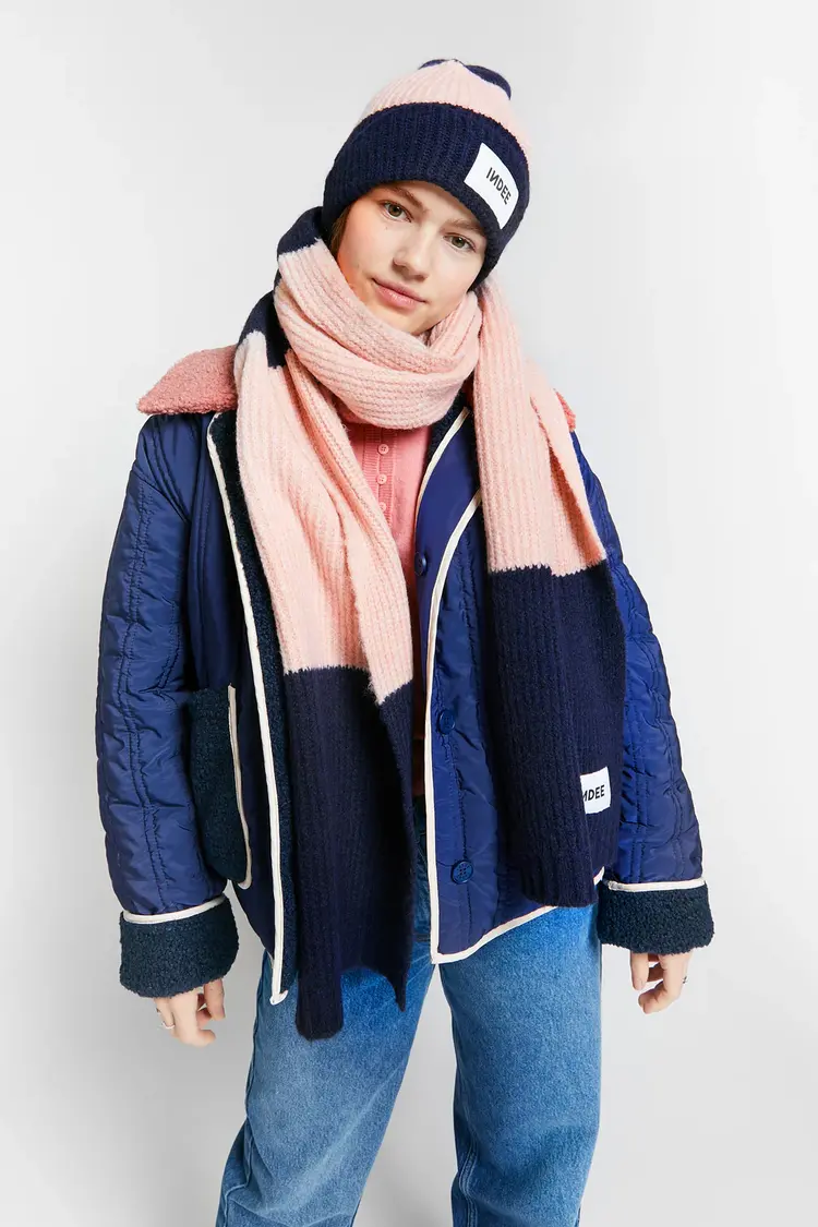 INDEE Tartan Navy Hat