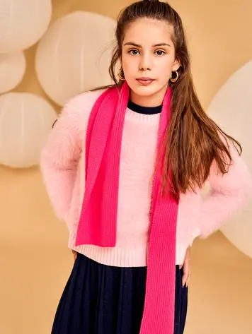 AO76 Carla C-Neck Plain - Light Rosa