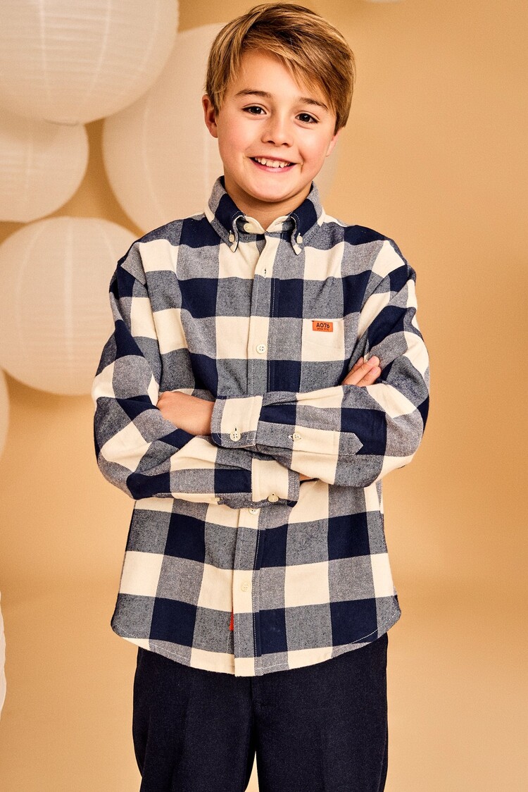 AO76 Frank Shirt Jin - Classic Navy