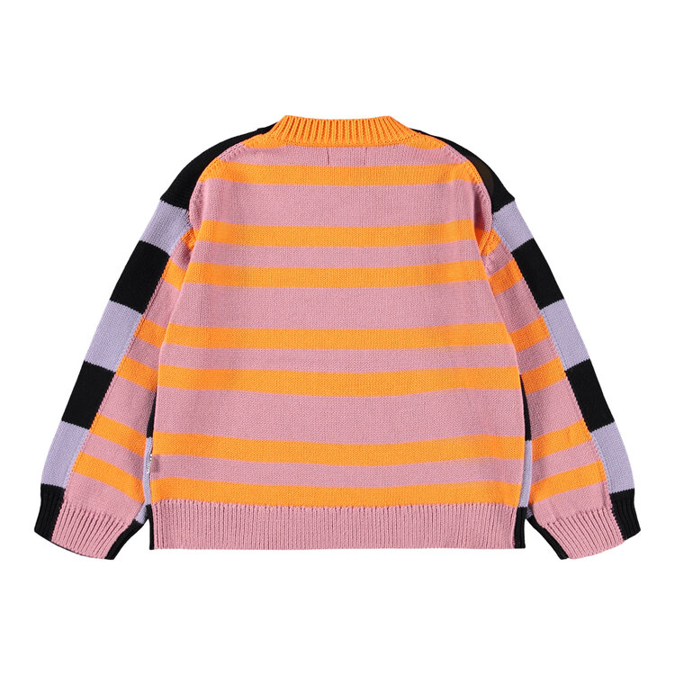 Molo Gitty Sweater - Wide Stripe