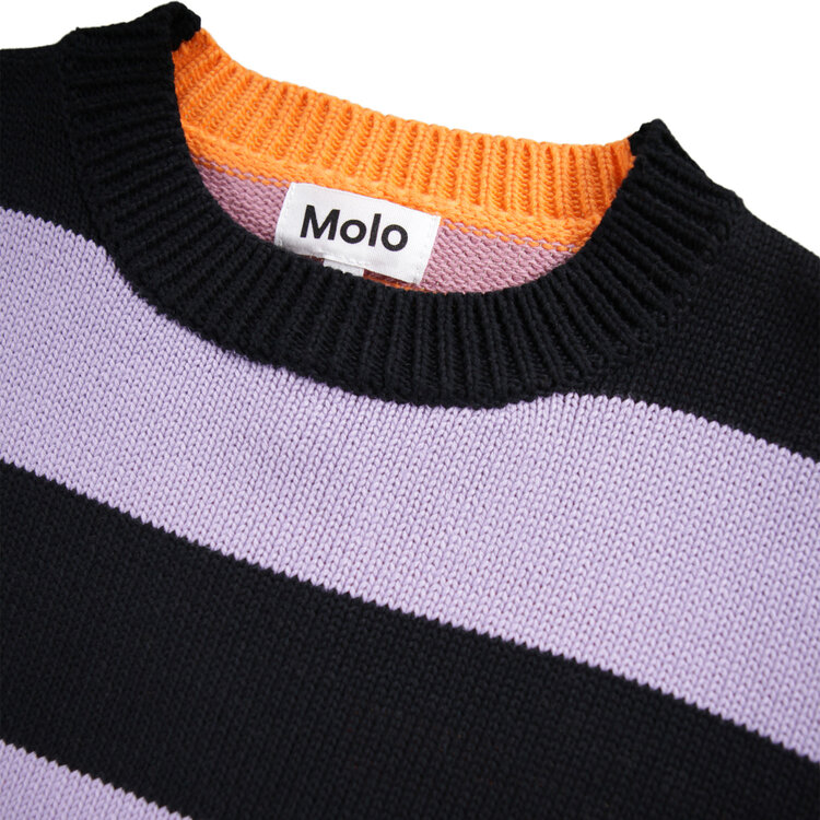 Molo Gitty Sweater - Wide Stripe