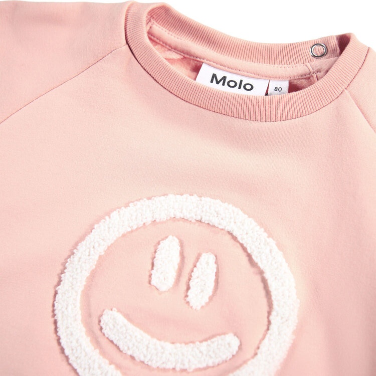 Molo Nette Warm & Disc Sweat Set - Rose Cloud