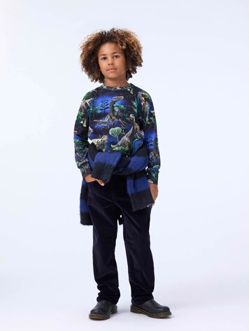 Molo Rill Long-Sleeved Shirt - Dinorama