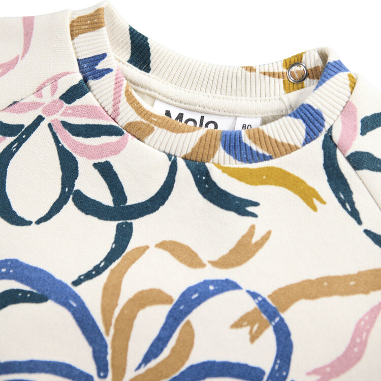 Molo Simeon & Disc Sweat Set- Festive Bow