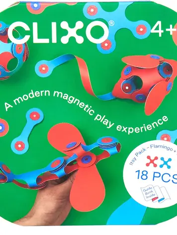 Clixo Itsy Pack Flamingo & Turquoise