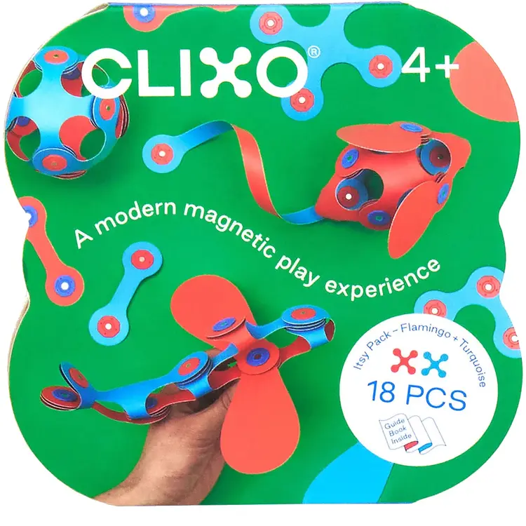 Clixo Itsy Pack Flamingo & Turquoise