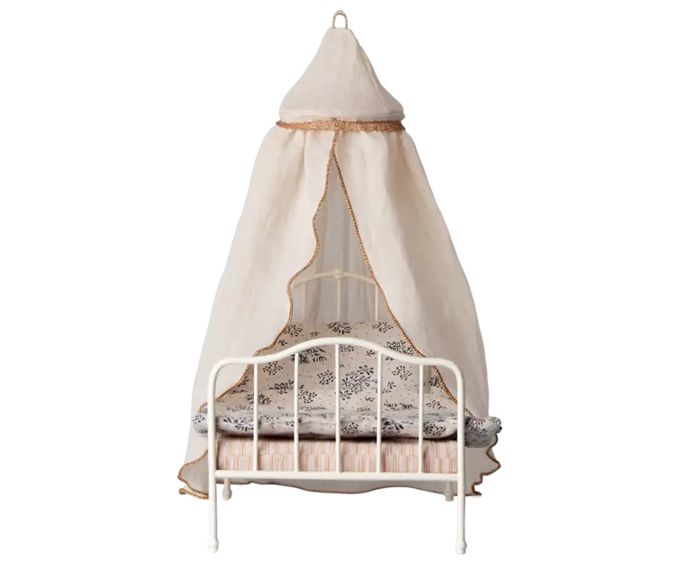 Maileg Miniature Bed Canopy - Cream