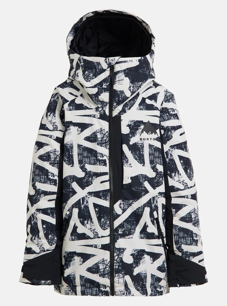 Burton Kids' Burton Hillslope Jacket- City Streets / True Black