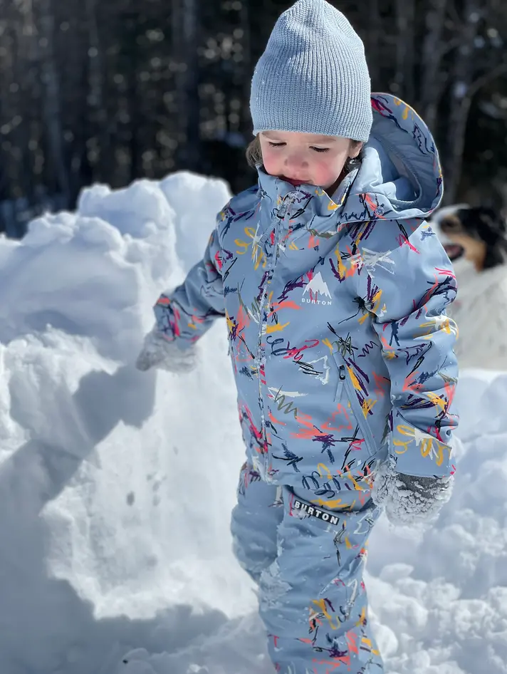 Toddlers' Burton 2L One Piece- Deep Emerald / Regal Teal - Yellow