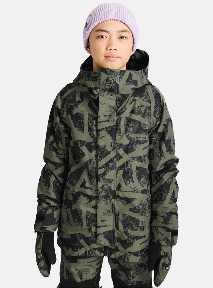 Burton Kids' Burton Skimmer Jacket- Forest City Streets