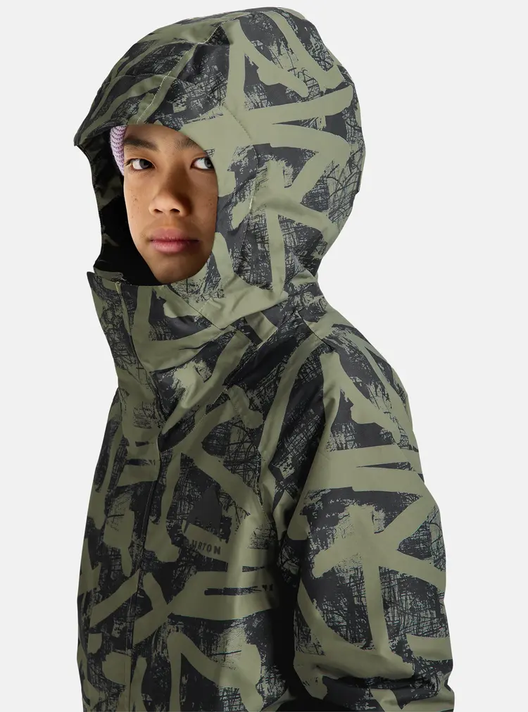 Burton Kids' Burton Skimmer Jacket- Forest City Streets