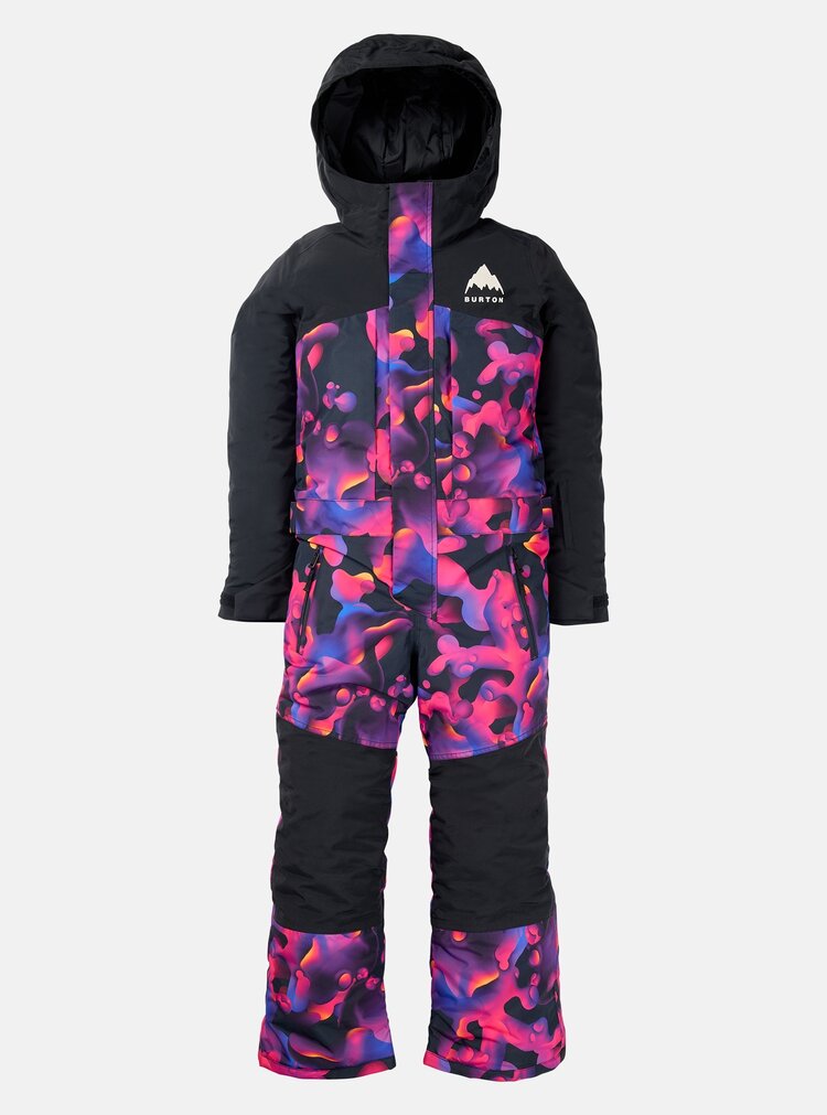 Burton  Kids' Burton 2L One Piece- True Black / Lava Lamp